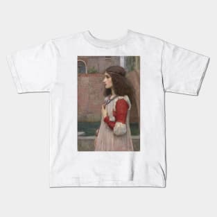 Juliet by John William Waterhouse Kids T-Shirt